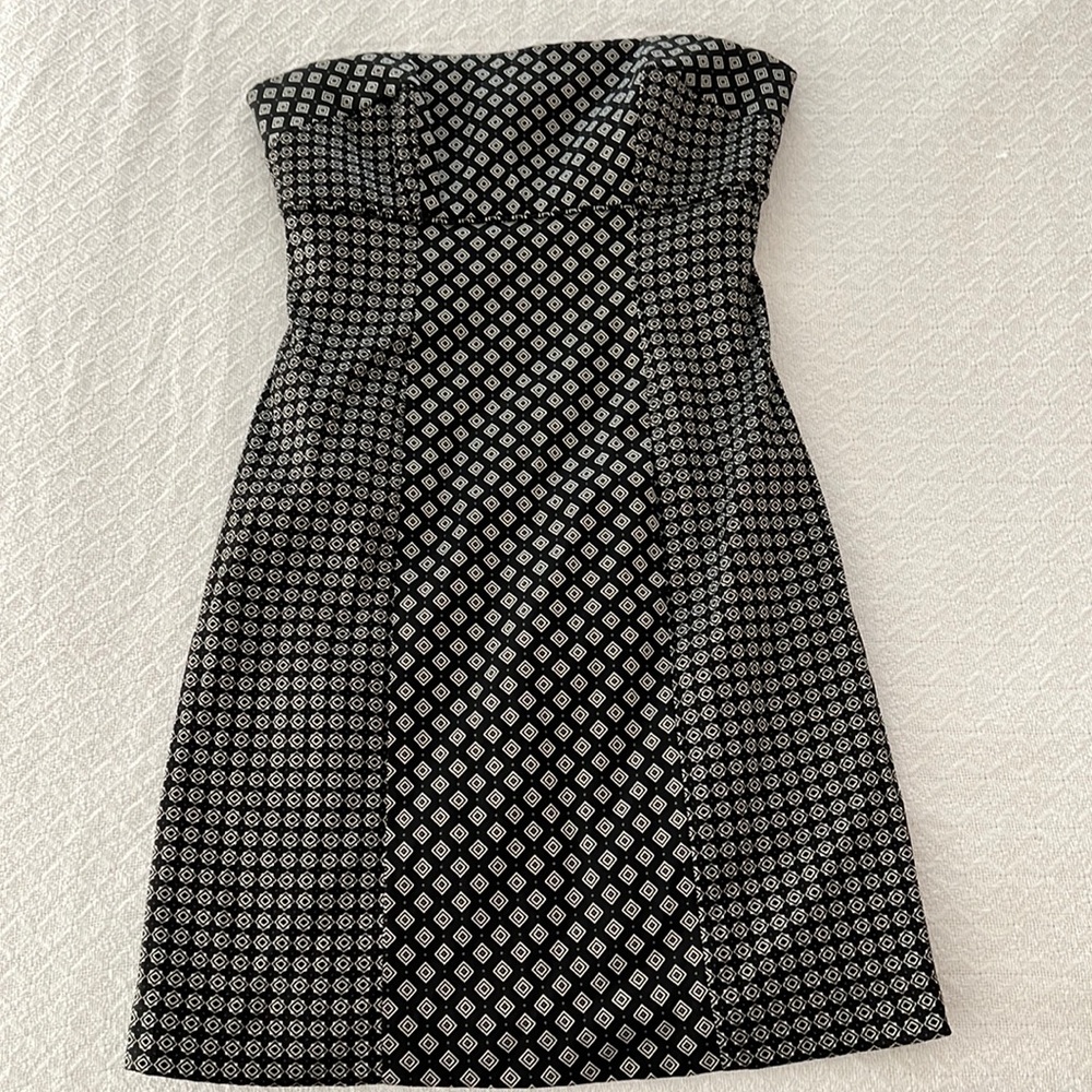 Nicole Miller strapless dress